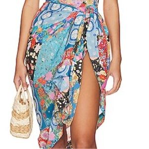 Spell (and The Gypsy) Cha Cha Pareo Scarf Jewel One Size NWT 45”x78”